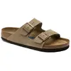 Image de Birkenstock Sandales Arizona Soft Footbed Suede Leather Narrow