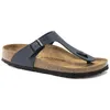 Image de Birkenstock - Gizeh Birko-Flor - Sandales Blue - 39 - Étroit