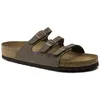 Image de Birkenstock - Florida Soft Footbed Birko-Flor - Chaussures lifestyle homme Mocca - 38 - Normal