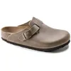 Image de Birkenstock - Boston Oiled Leather - Sabots Tabacco Brown - 37 - Normal