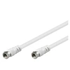 Image de CABLE SAT COAXIAL SATELLITE FICHES F MALES 2.5 m