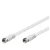 Image de CABLE SAT COAXIAL SATELLITE FICHES F MALES 15 m