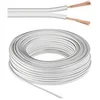 Image de Bobine câble HP, OFC, 2x0.75mm², blanc, 25m