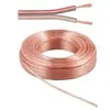 Image de Bobine câble HP, OFC, 2x0.5mm², transparent, 25m