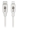 Image de goobay - Câble Lightning - 24 pin USB-C mâle pour Lightning mâle - 2 m - blanc