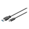 Image de goobay - Câble USB - 24 pin USB-C (M) pour USB type A (M) - USB 3.1 - 1 m - noir