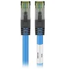Image de Câble RJ45 Cat 8.1 S/FTP 0.25 m (Bleu)
