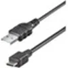 Image de goobay - Câble USB - Micro-USB de type B mâle pour USB mâle - 1 m