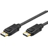 Image de goobay 49959 Câble DisplayPort 1.2 4K plaqué Or mâle DisplayPort vers DisplayPort mâle pour Transfert de signaux vidéo/Audio 2 m en occasion ou reconditionné