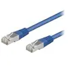 Image de wentronic câble de réseau - 2 m - bleu