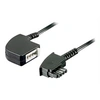 Image de goobay - Rallonge de câble de téléphone - TAE-F (F) pour TAE-F (P) - 6 m - noir