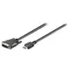 Image de goobay MMK 630-0100 - Câble adaptateur - DVI-D mâle pour HDMI mâle - 1 m - moulé