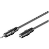 Image de CABLE JACK 3,5 MâLE STéRéO / JACK 3,5 FEMELLE 10 m
