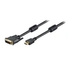 Image de - Câble adaptateur - HDMI mâle pour DVI-D mâle - 5 m - noir