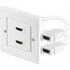 Image de Prise encastrable HDMI, 2 port