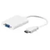 Image de goobay - Adaptateur audio/vidéo - HDMI mâle pour HD-15 (VGA), mini-phone stereo 3.5 mm femelle - 2.5 cm - blanc