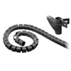 Image de Gaine de rangement haute qualité pour câbles diamètre 20 mm max. longueur 2.5 m (coloris noir) generique