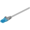 Image de goobay - Cordon de raccordement - RJ-45 (M) pour RJ-45 (M) - 50 m - UTP - CAT 6a - sans halogène, sans crochet, bloqué - gris
