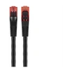 Image de goobay - Cordon de raccordement - RJ-45 (M) pour RJ-45 (M) - 15 m - UTP - CAT 6 - démarré, extérieur, solide - noir