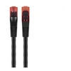 Image de goobay - Cordon de raccordement - RJ-45 (M) pour RJ-45 (M) - 20 m - UTP - CAT 6 - démarré, extérieur, solide - noir
