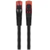 Image de goobay - Cordon de raccordement - RJ-45 (M) pour RJ-45 (M) - 30 m - UTP - CAT 6 - démarré, extérieur, solide - noir