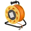 Image de goobay 58934 Cat 7 Cable reseau Ethernet/Enrouleur de câble réseau Mobil - S/FTP - 1000 MHz Rj45 / rallonge Cable ethernet/Câble d'installation sur Enrouleur/Orange / 50 mètre en occasion ou reconditionné