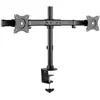 Image de Support double-écran à fixer 17'-32' 9kg max - Noir