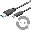 Image de MicroConnect - Câble USB - USB type A (M) pour 24 pin USB-C (M) - USB 3.1 - 1 m