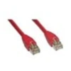 Image de Cable - divers - Réseau RJ45 S/FTP C6 10.00m rouge PIMF