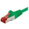 Image de goobay - Câble réseau - RJ-45 (M) pour RJ-45 (M) - 2 m - pairs in metal foil (PiMF) - CAT 6 - sans halogène, moulé - vert