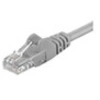 Image de goobay - Câble réseau - RJ-45 (M) pour RJ-45 (M) - 15 m - UTP - CAT 5e - moulé - gris