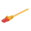 Image de goobay - Câble réseau - RJ-45 (M) pour RJ-45 (M) - 7.5 m - UTP - CAT 6 - moulé - jaune