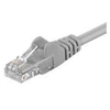 Image de goobay - Câble réseau - RJ-45 (M) pour RJ-45 (M) - 50 cm - UTP - CAT 6 - moulé - gris