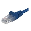 Image de goobay - Cordon de raccordement - RJ-45 (M) pour RJ-45 (M) - 1 m - UTP - CAT 6 - moulé - bleu