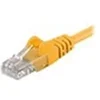 Image de goobay - Câble réseau - RJ-45 (M) pour RJ-45 (M) - 10 m - UTP - CAT 6 - moulé, sans crochet - jaune