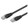 Image de Câble réseau, ethernet lan catégorie 6 utp, noir, 15m