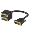 Image de CABLE REPARTITEUR DVI-D Mâle vers 2 x DVI-D Femelle PLAQUE OR