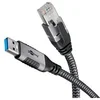 Image de - Modèle : Goobay Câble Ethernet USB-A 3.0 vers RJ45CAT 6 FTP