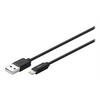 Image de goobay - Câble Lightning - Lightning mâle pour USB mâle - 2 m - noir
