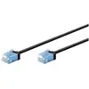 Image de Câble ethernet cat6a non blindé lsoh slim / ultra flexible - noir 10m