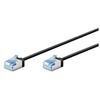 Image de Câble ethernet cat6a blindé lsoh slim / ultra flexible - noir 7.50m