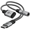 Image de Nom : Câble USB-C vers USB-C + Jack 3.5 mm (M/F)