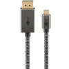 Image de Câble Textile USB-C / DisplayPort 1,4 (M/M)