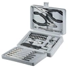Image de Fixpoint wz toolbox boîte à outils refermable argent 25 pièces