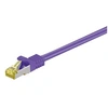 Image de Câble Réseau CAT 7 S/FTP (PIMF) LSZH Halogen Free 2 x RJ45 CAT 6a 50 cm Violet