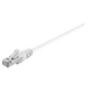 Image de goobay - Câble réseau - RJ-45 (M) pour RJ-45 (M) - 15 m - paire torsadée écrantée (F/UTP) - CAT 5e - moulé - blanc