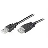 Image de goobay - Rallonge de câble USB - USB (F) pour USB (M) - USB 2.0 - 5 m - noir