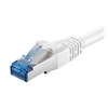 Image de goobay - Câble réseau - RJ-45 (M) pour RJ-45 (M) - 1 m - pairs in metal foil (PiMF) - CAT 6a - moulé, sans crochet - blanc