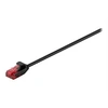 Image de goobay - Cordon de raccordement - RJ-45 (M) pour RJ-45 (M) - 7.5 m - UTP - CAT 6 - moulé, sans crochet - noir