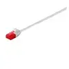 Image de goobay - Cordon de raccordement - RJ-45 (M) pour RJ-45 (M) - 5 m - UTP - CAT 6 - moulé, sans crochet - gris